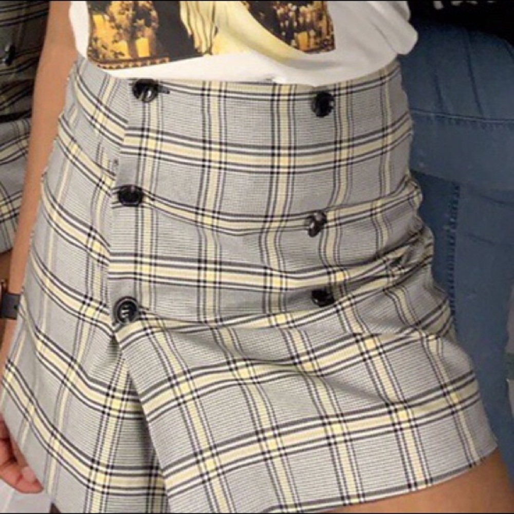 Plaid skirt